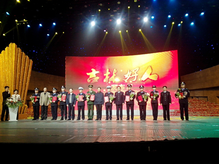 “吉林好人”發(fā)布廳發(fā)布10名“吉林好人·最美警官”