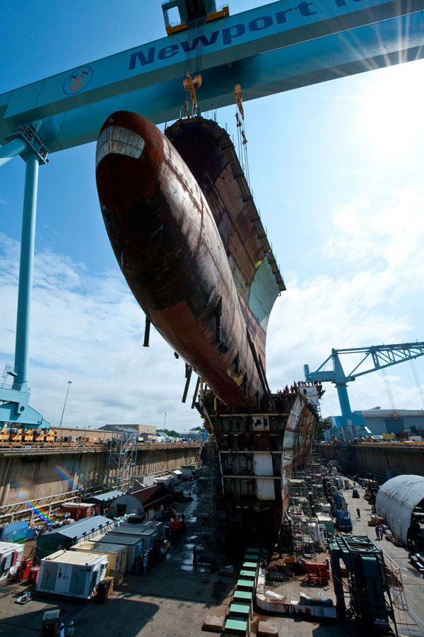 美國(guó)最新型CVN-78福特號(hào)航母近況曝光