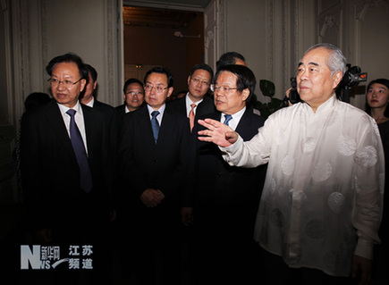 范曾畫展揭開巴黎江蘇文化年南通文化節帷幕