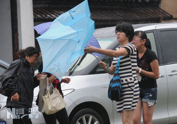 “海葵”襲蘇州