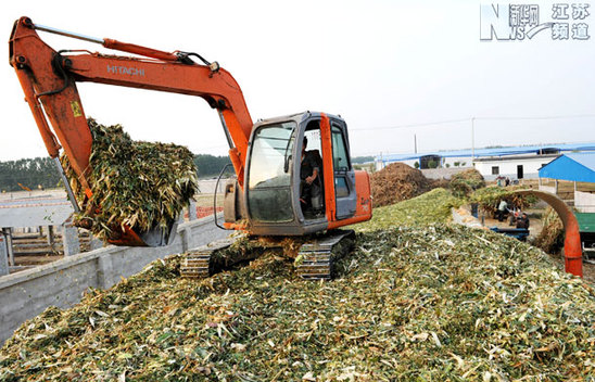 贛榆：秸稈回收利用效益顯著
