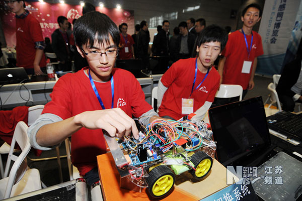 國際大學(xué)生物聯(lián)網(wǎng)大賽中國總決賽在無錫舉行