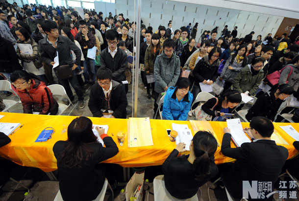 江蘇：公益供需洽談會向畢業生提供6萬崗位