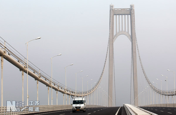 南京長江四橋將于24日正式通車