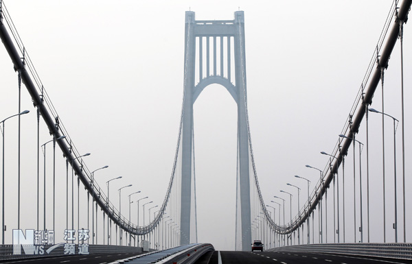南京長江四橋將于24日正式通車