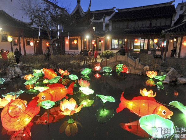 張燈結彩迎元宵