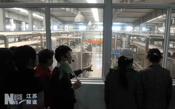 食品工業園里的“免費工業旅游”