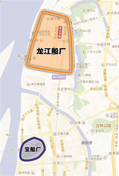 工地挖出鐵錨槳葉“燃燒瓶” 明朝最大的龍江船廠找到了?