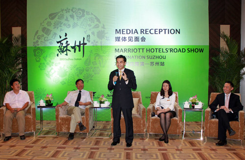 萬豪國際集團重視蘇州的發展，認為潛力巨大