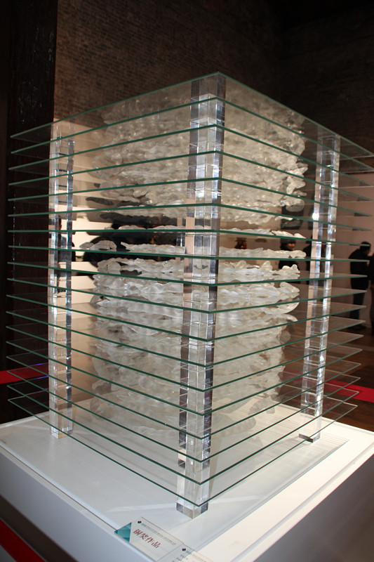 中國當代玻璃藝術展在南通•1895開幕