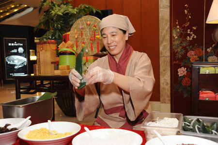 五月端陽春穗黃 沈城盛貿粽飄香