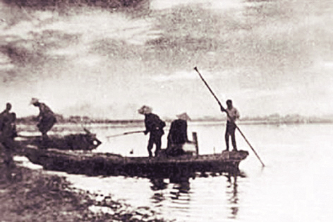 沈陽:兩個“纜樁”見證“渾河晚渡”