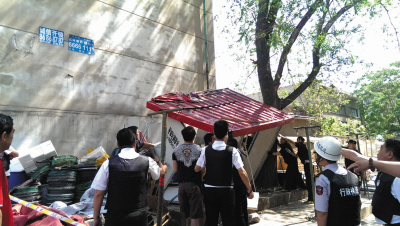 大連:跟占道燒烤私搭亂建說“再見”(圖)