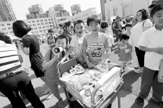 沈陽：小學生做“微商” “觸電”互聯網+（圖）