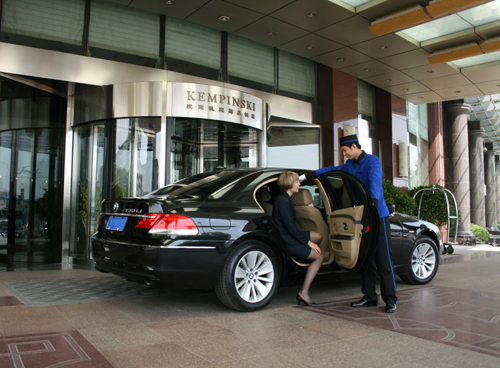 沈陽凱賓斯基飯店推出豪華商務座駕無線網絡