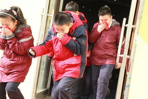 沈陽消防：開學第一課 大家學消防