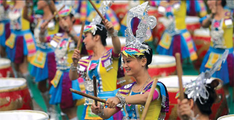 美不勝收的民族大聯(lián)歡