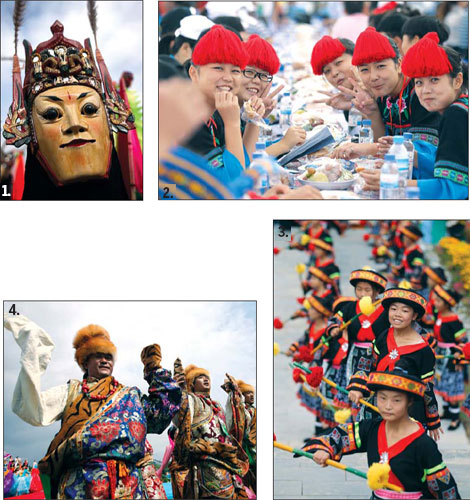 美不勝收的民族大聯(lián)歡