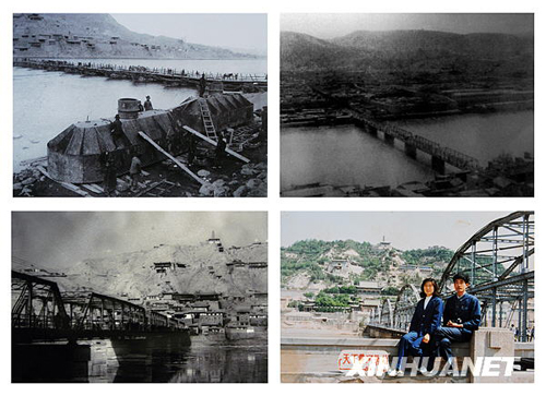 百年黃河鐵橋見證蘭州變遷