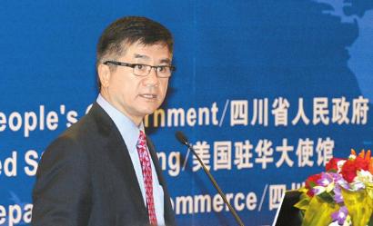 歐駱家輝再來蓉:四川是很好投資地