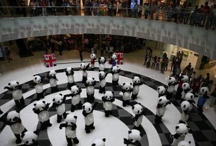 成都至倫敦直達航班正式開通