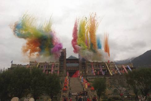 四川茂縣中國古羌城于羌歷年正式開城