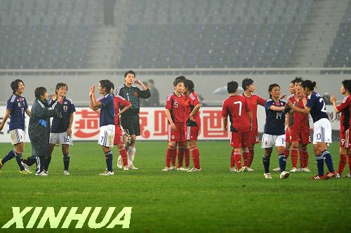 奧運會女足亞洲區預選賽：中國隊不敵日本隊
