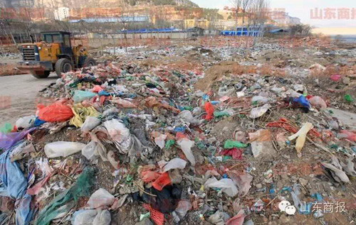 濟南臥虎山水庫成垃圾場 上游農家樂污水流進水庫