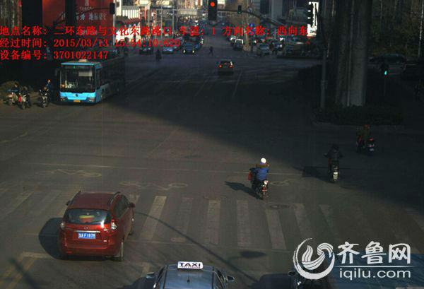 揭秘濟南經十路交通違法行為“四大最” 壓實線最多