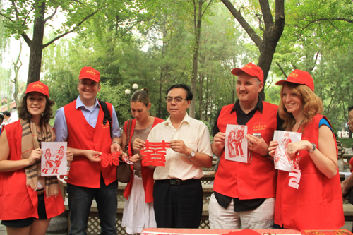 國際友人與濟南城管互動交流