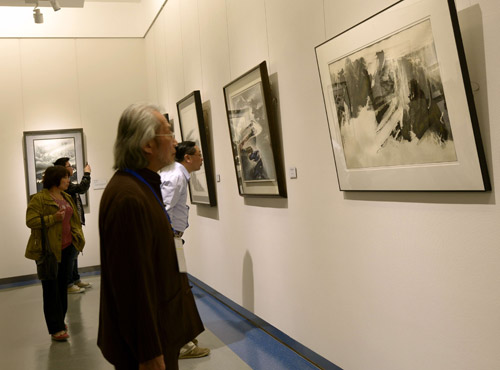山東名人館之劉國松現代水墨藝術館開館