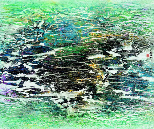 山東名人館之劉國松現代水墨藝術館開館