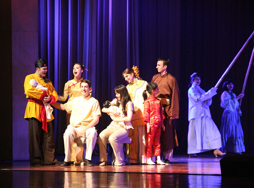 第十屆藝術節首場外演《生命的樂章》昨晚上演