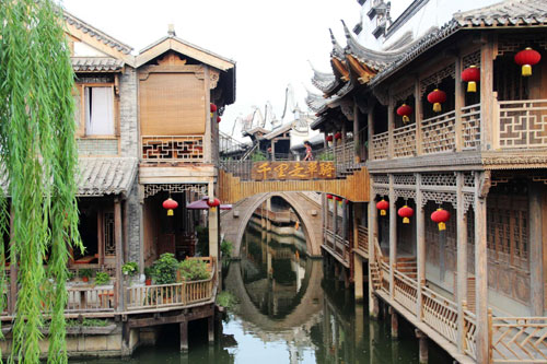 圖組：探尋“中國最美水鄉”--棗莊臺兒莊古城