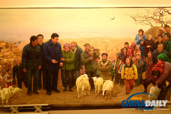 “十藝節全國優秀美術作品展覽山東預選作品展暨山東省重大歷史題材美術創作工程作品展覽”開幕