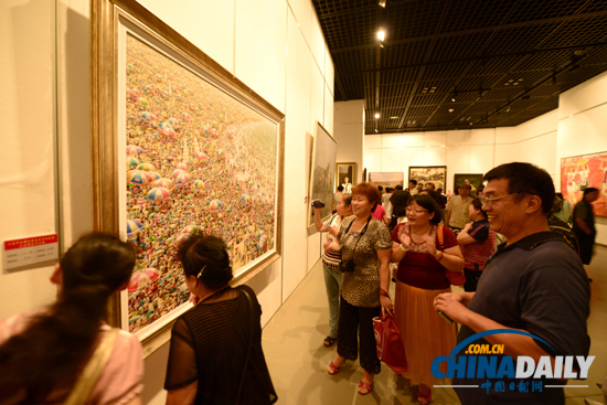 “十藝節全國優秀美術作品展覽山東預選作品展暨山東省重大歷史題材美術創作工程作品展覽”開幕