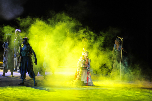 《泰山情緣之石敢當》音樂劇在山東泰安首演