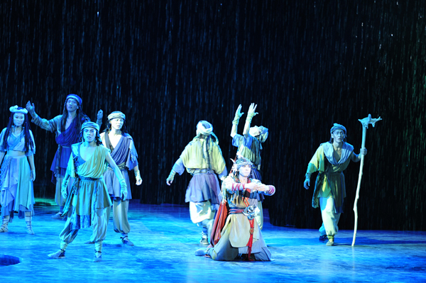 《泰山情緣之石敢當》音樂劇在山東泰安首演