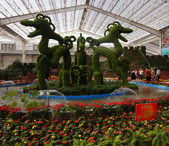 第13屆中國(青州)花卉博覽交易會開幕