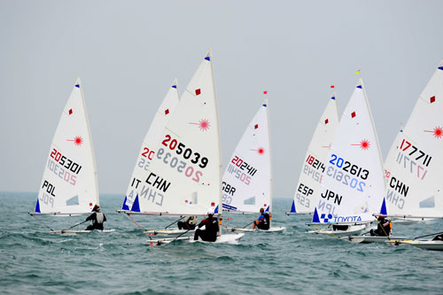 2013激光雷迪爾世界帆船錦標賽開賽