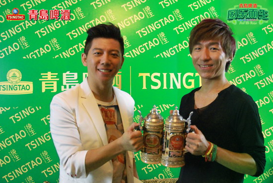 青島啤酒牽手羽泉釋放音樂正能量