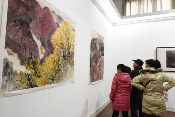 “農(nóng)人夢”——趙言斌畫展在山東美術館舉行