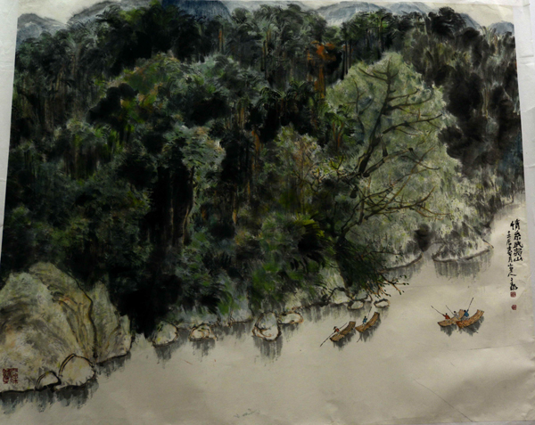 “農(nóng)人夢”——趙言斌畫展在山東美術館舉行