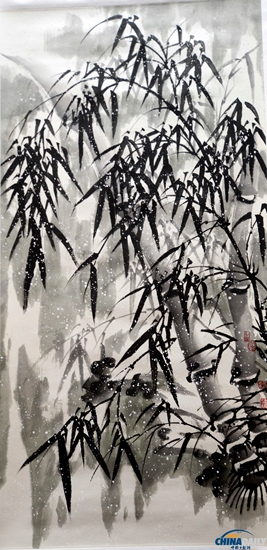 “齊魯十老”捐贈國畫作品展在山東博物館展出