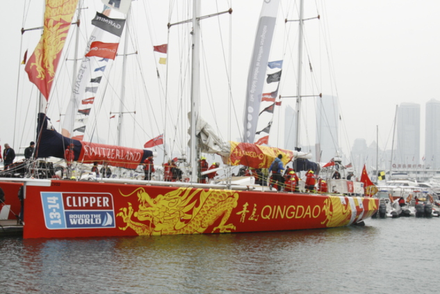 克利伯環(huán)球帆船賽“青島號(hào)”回歸母港 青島姑娘宋坤挑戰(zhàn)自我