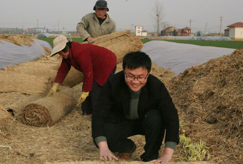 大學生柴會龍的“家庭農場夢”