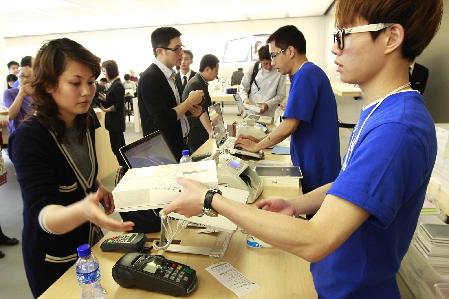 蘋果iPad2上海正式開售