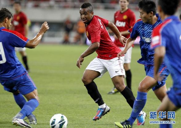 中英友誼賽：曼聯勝申花