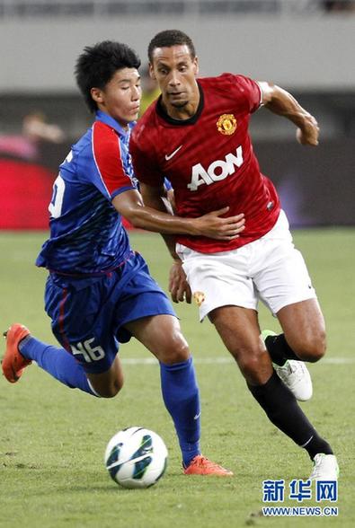 中英友誼賽：曼聯勝申花