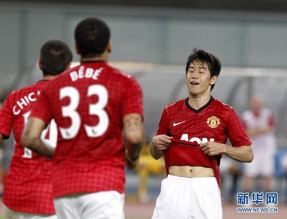 中英友誼賽：曼聯勝申花